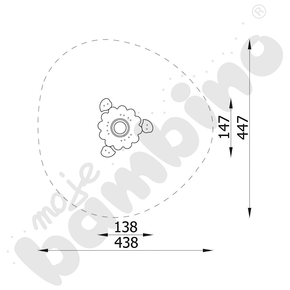 Piaskownica Stokrotka