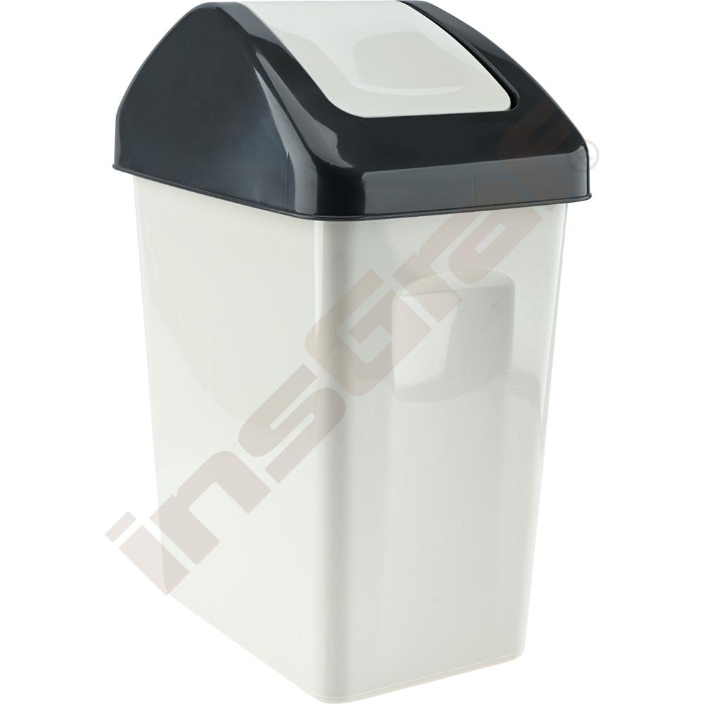 Odpadkový kôš 10 l - tmavosivý