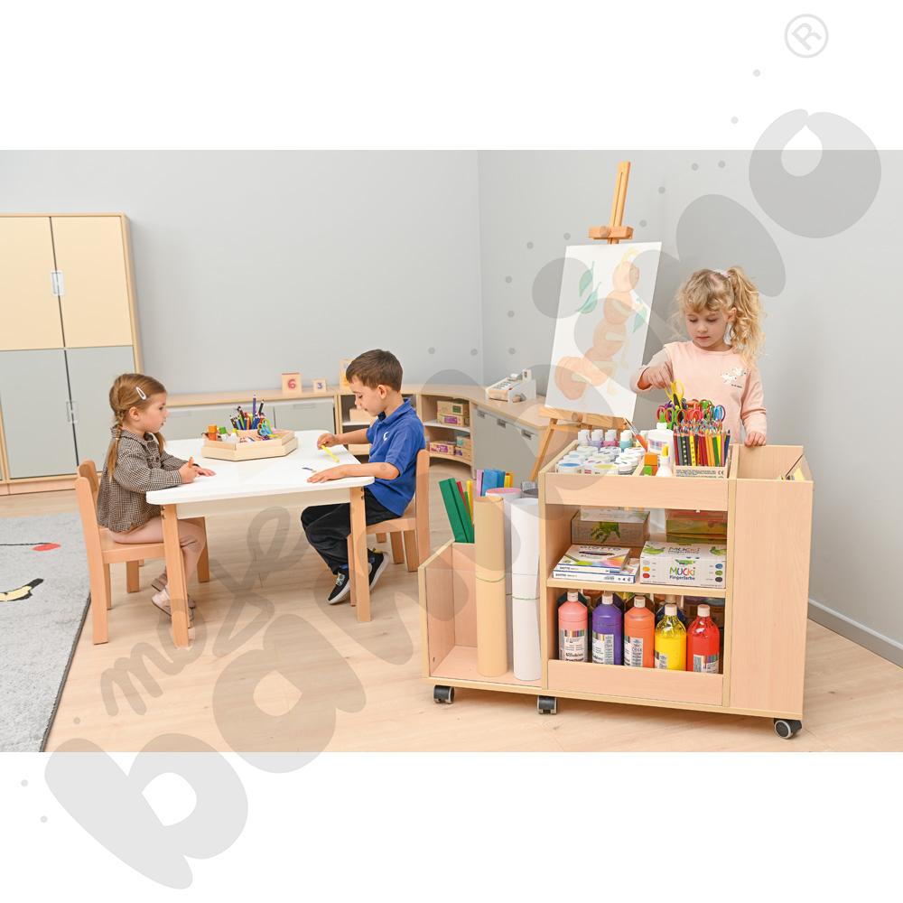 Szafka plastyczna niska