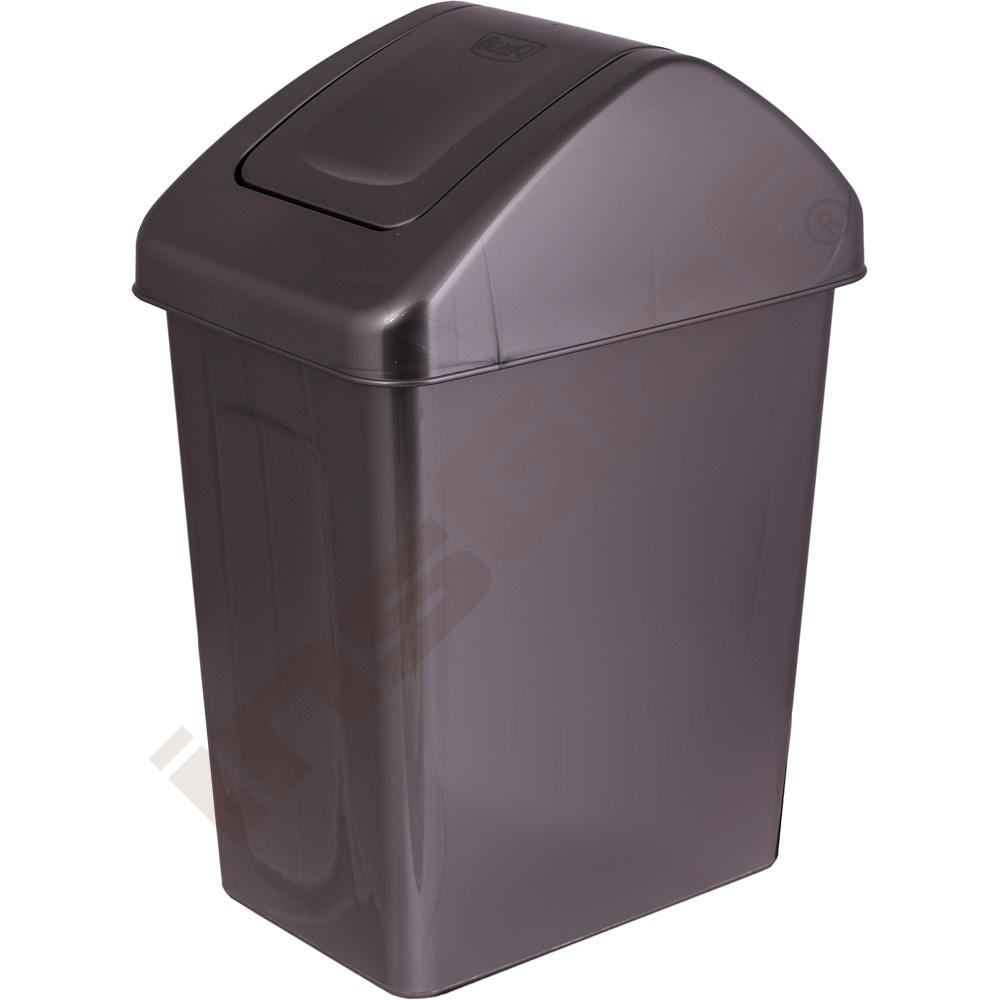 Odpadkový koš s víkem 25 l - antracit