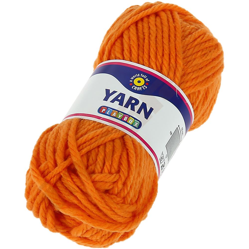 
Garn - orange
