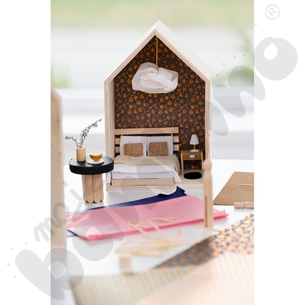 Pudełka - domki do ozdabiania