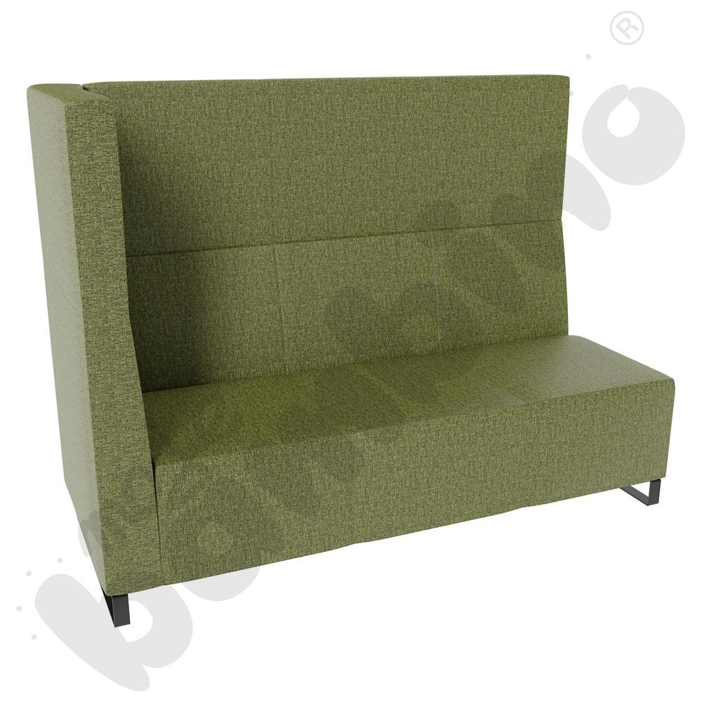 Sofa Universum 3-os. wys. 133 cm, bok średni lewy, tkanina RO30