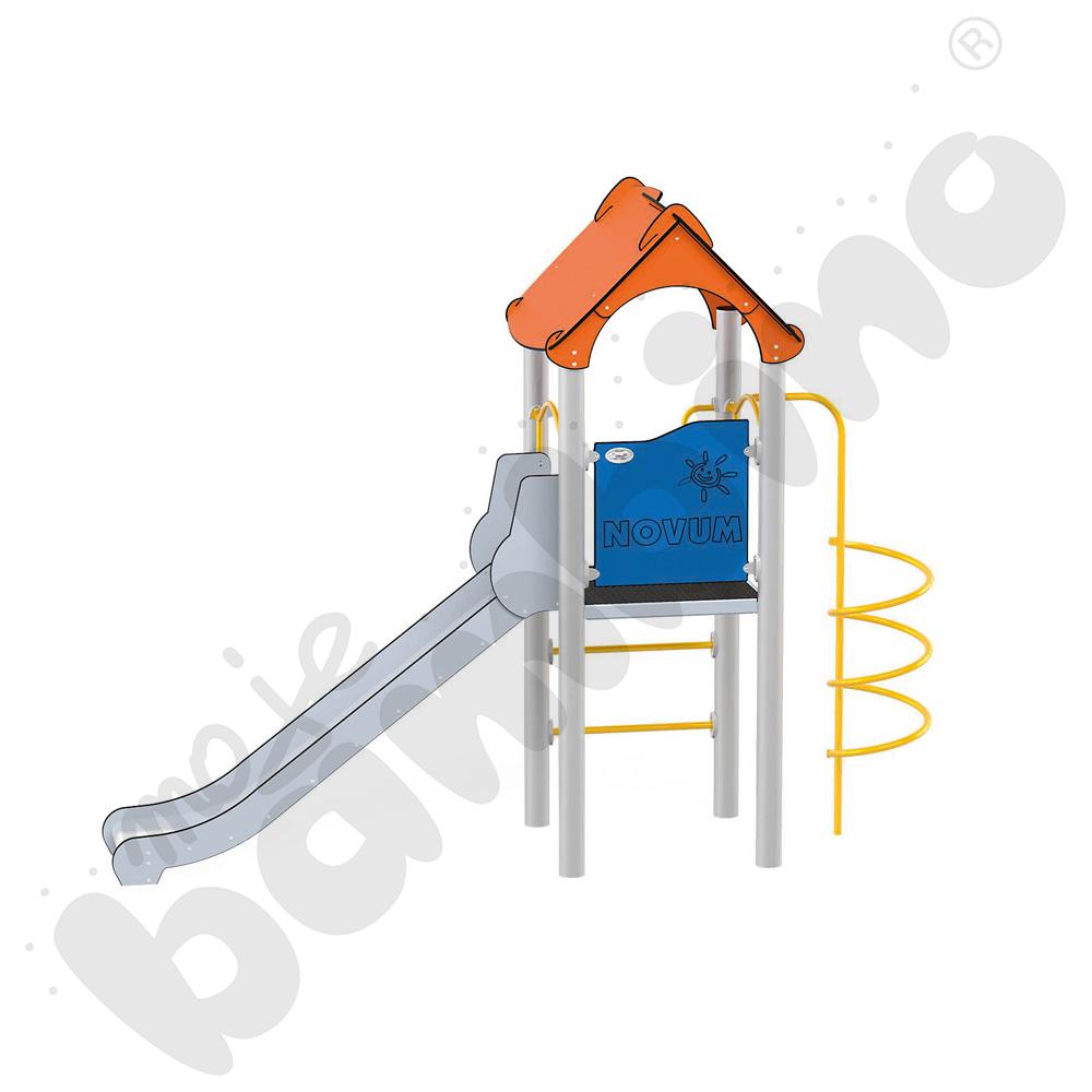 Orbis - wieża 5, metalowe słupy