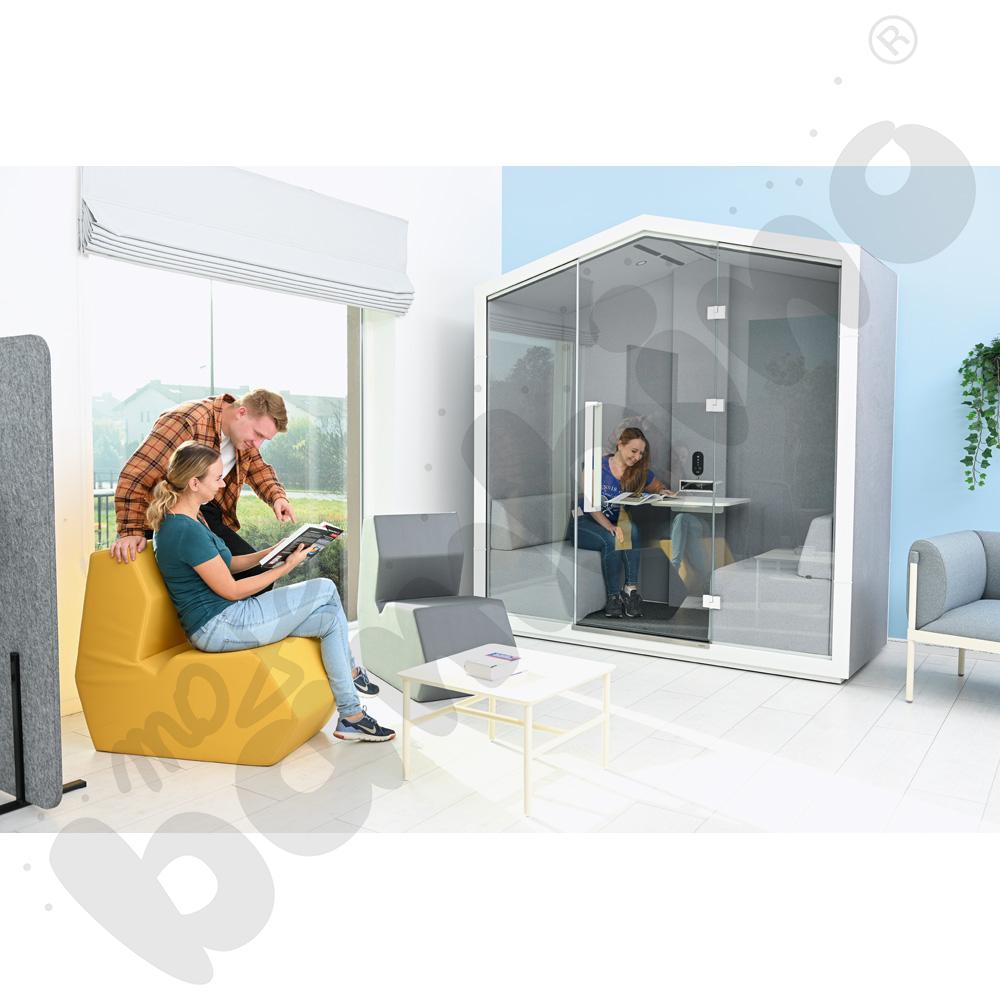 Fotel Shape żółty