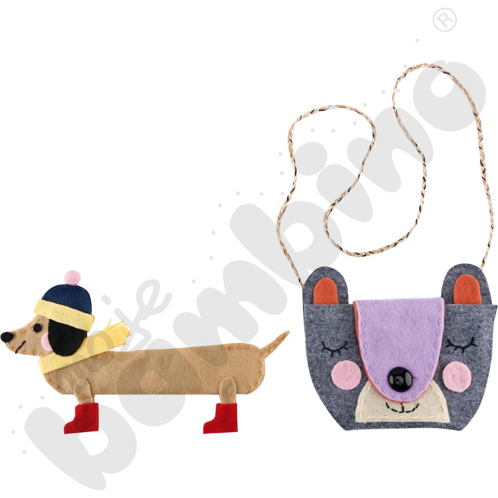 Zestaw kreatywny - robótki  z filcu