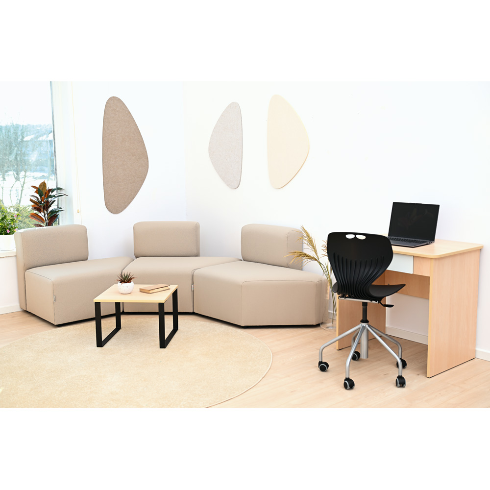 Sedadlo s opierkou Modern One - béžové