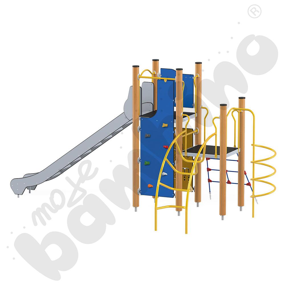 Orbis - platforma 13, drewniane słupy