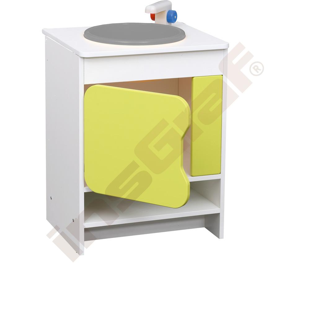 Kuchyňka Quadro - dřez, bílá konstrukce 