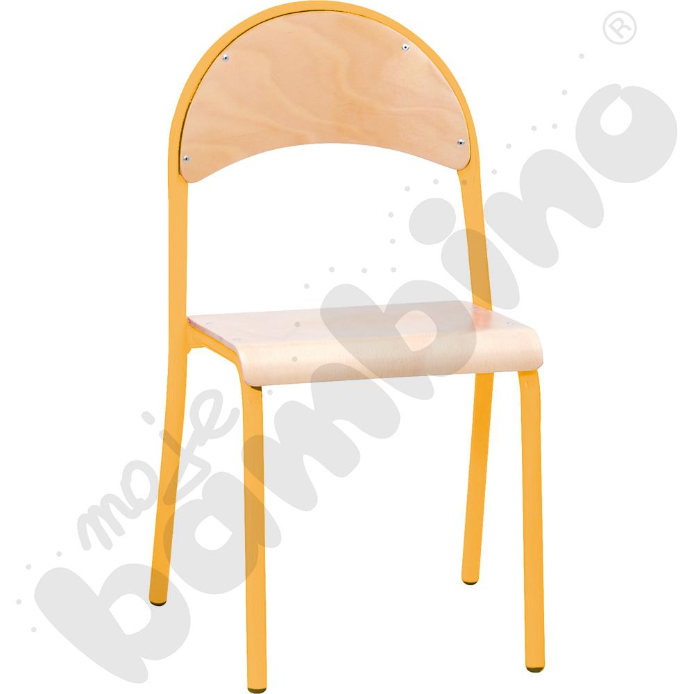 Krzesło P rozm. 5 - musztardowe