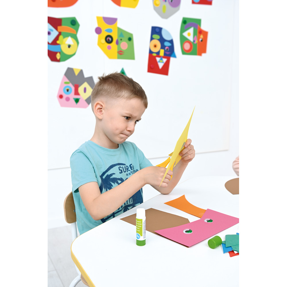 Farebné kartóny A4, 10 farieb
