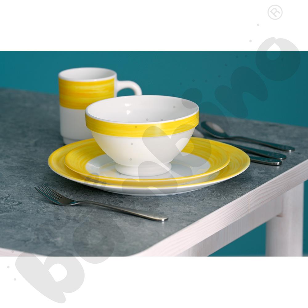 Cichy blat Plus prostokątny, 60 x 120 - szary