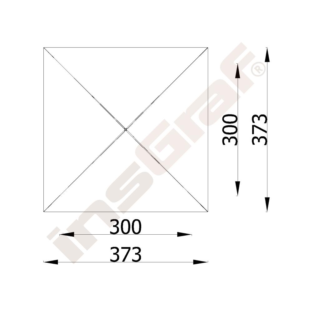 Altánek Terra 3 x 3 m s podlahou