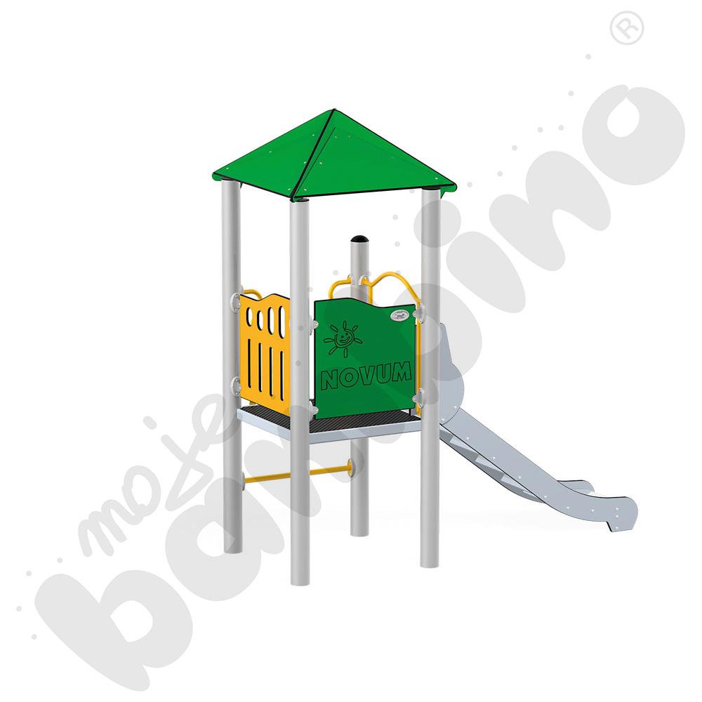 Orbis - wieża 1, metalowe słupy