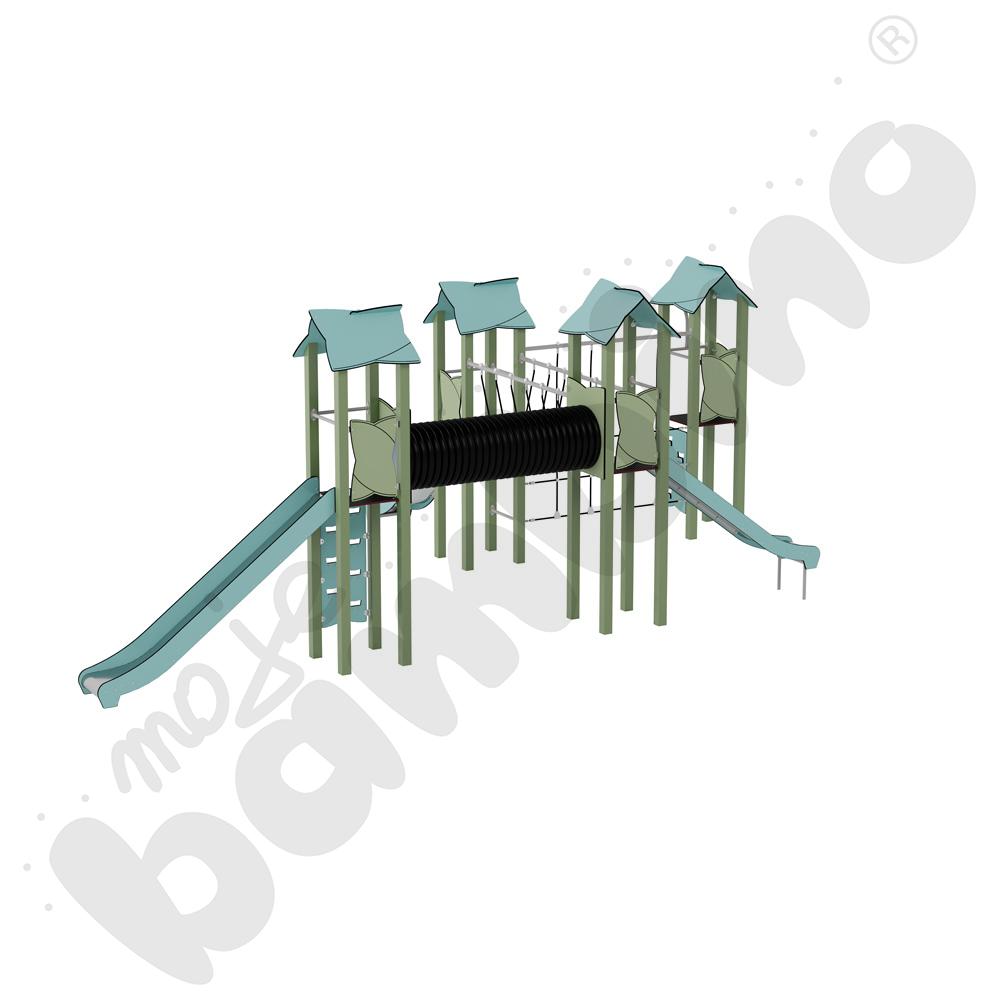 Zestaw Urbi 10, słupy metalowe C