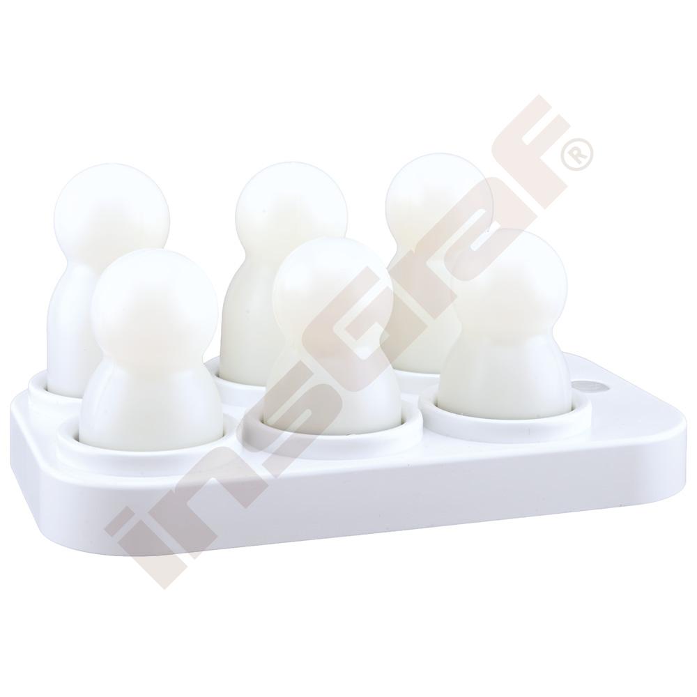 Svítící mini figurky, s dobíjecí stanicí 
