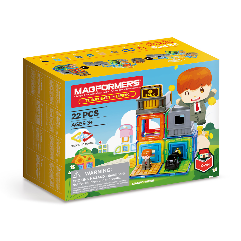 Magformers Town Set - banka