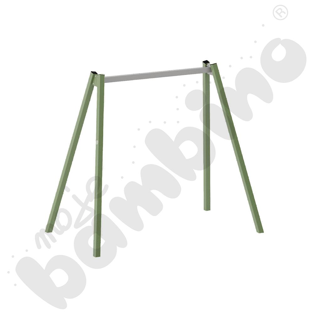 Huśtawka pojedyncza Urbi, słupy metalowe C/ bez zawiesi