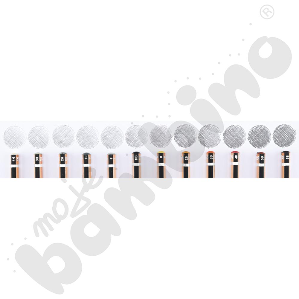 Ołówki o różnej twardości Lyra Graduate, 12 szt.