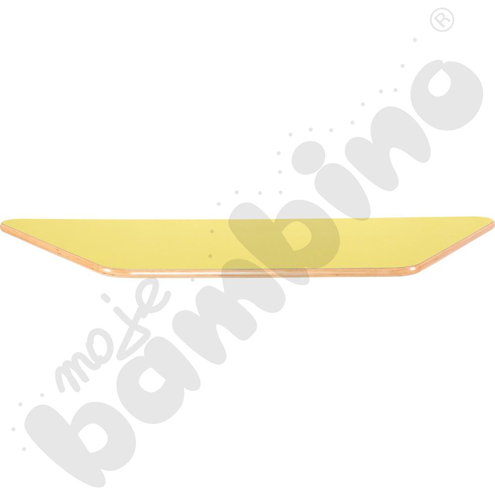 Blat Flexi trapezowy- żółty