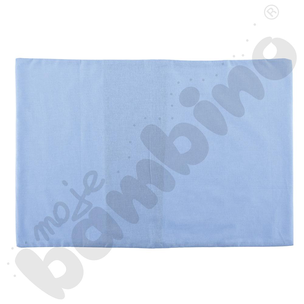 Poszewka na poduszkę 35 x 50 cm - niebieska