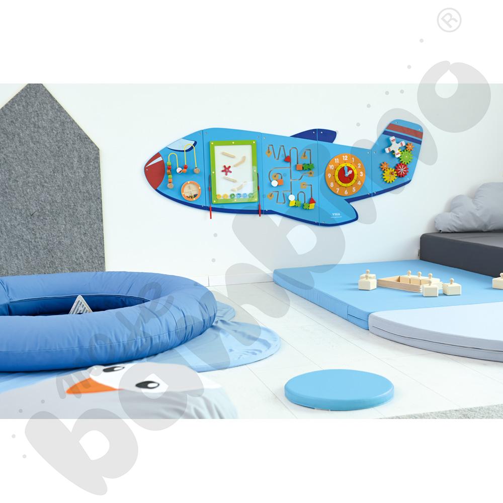 Duża tabliczka ścienna - samolot