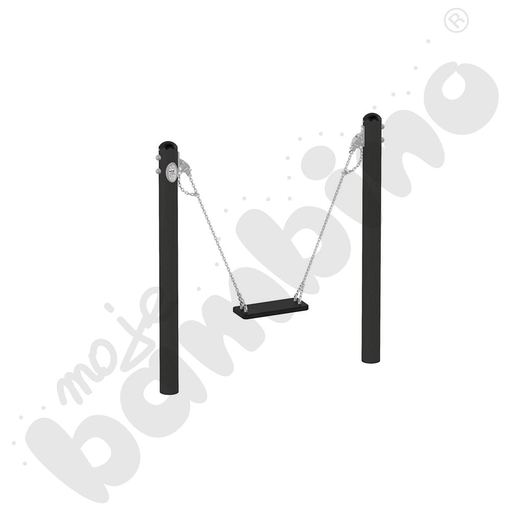 Huśtawka na słupach prosta/z zawiesiem