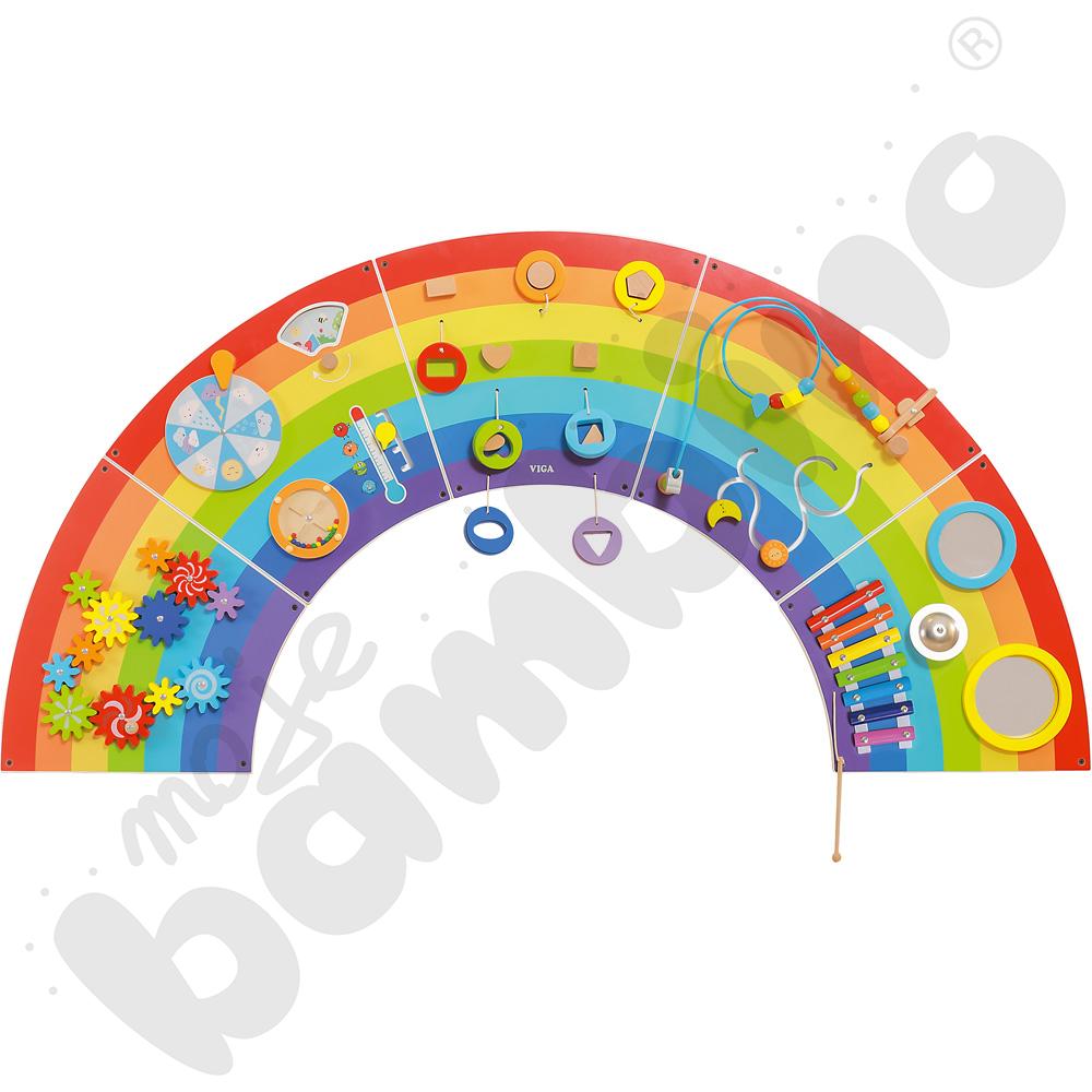 Tęczowy panel aktywności