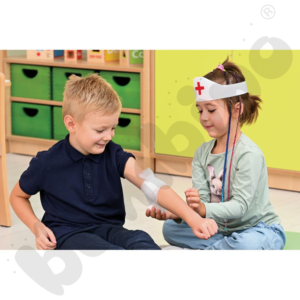 Zestaw małego medyka - drewniany