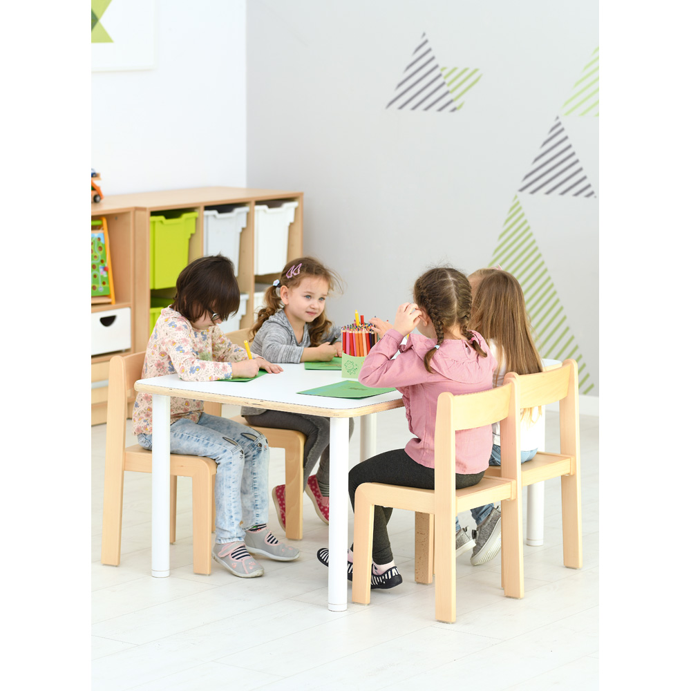 Stolová doska Flexi 120 x 60 obdĺžniková - biela
