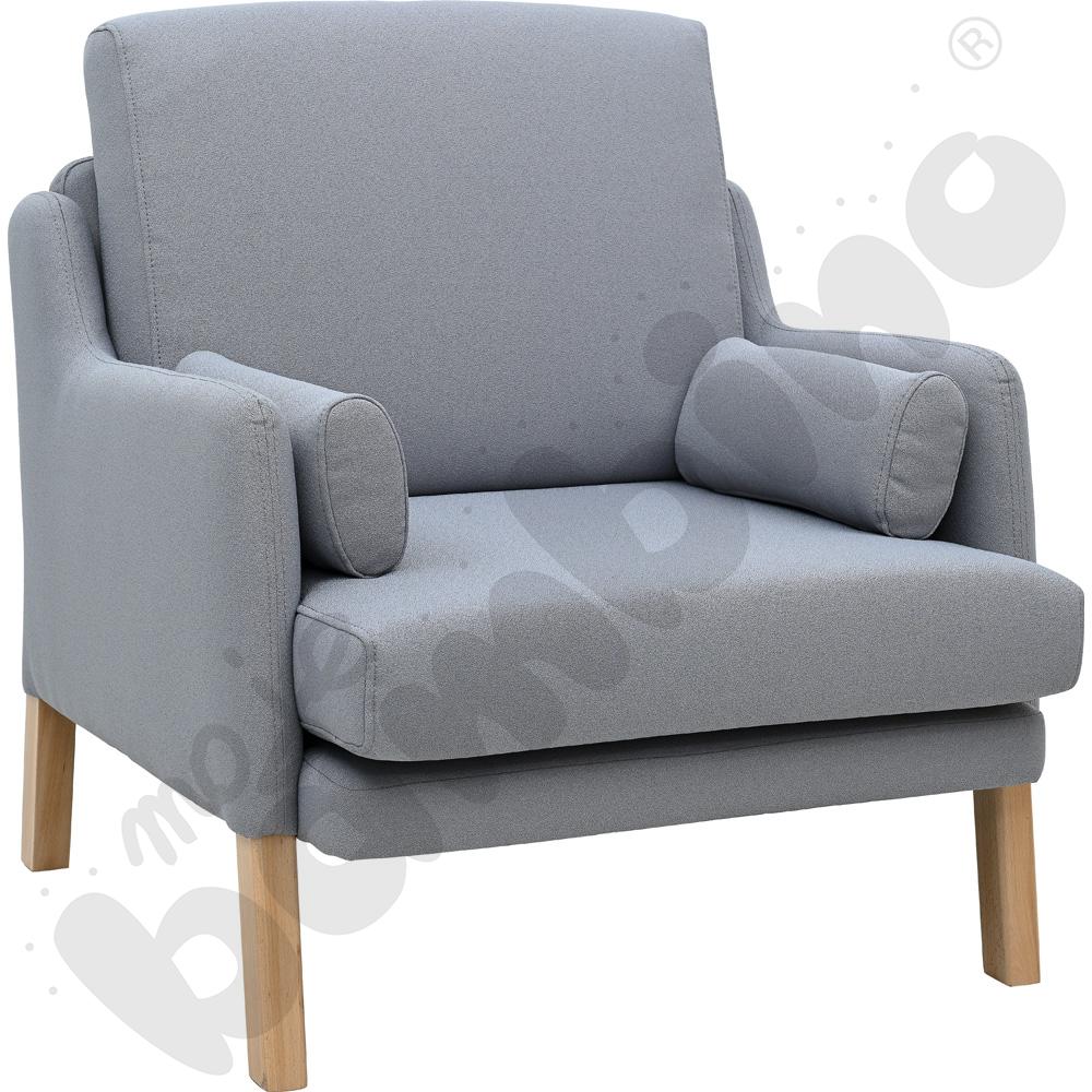 Fotel Alan jasnoszary