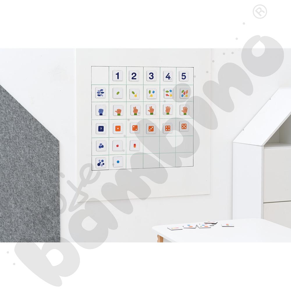 Tafelki magnetyczne - liczby