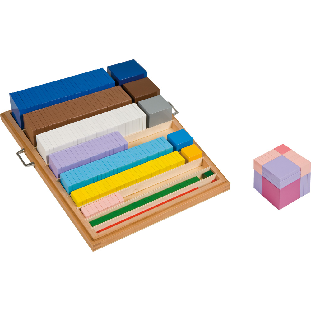 Montessori materiál na zostavovanie šesťuhoľníkov  