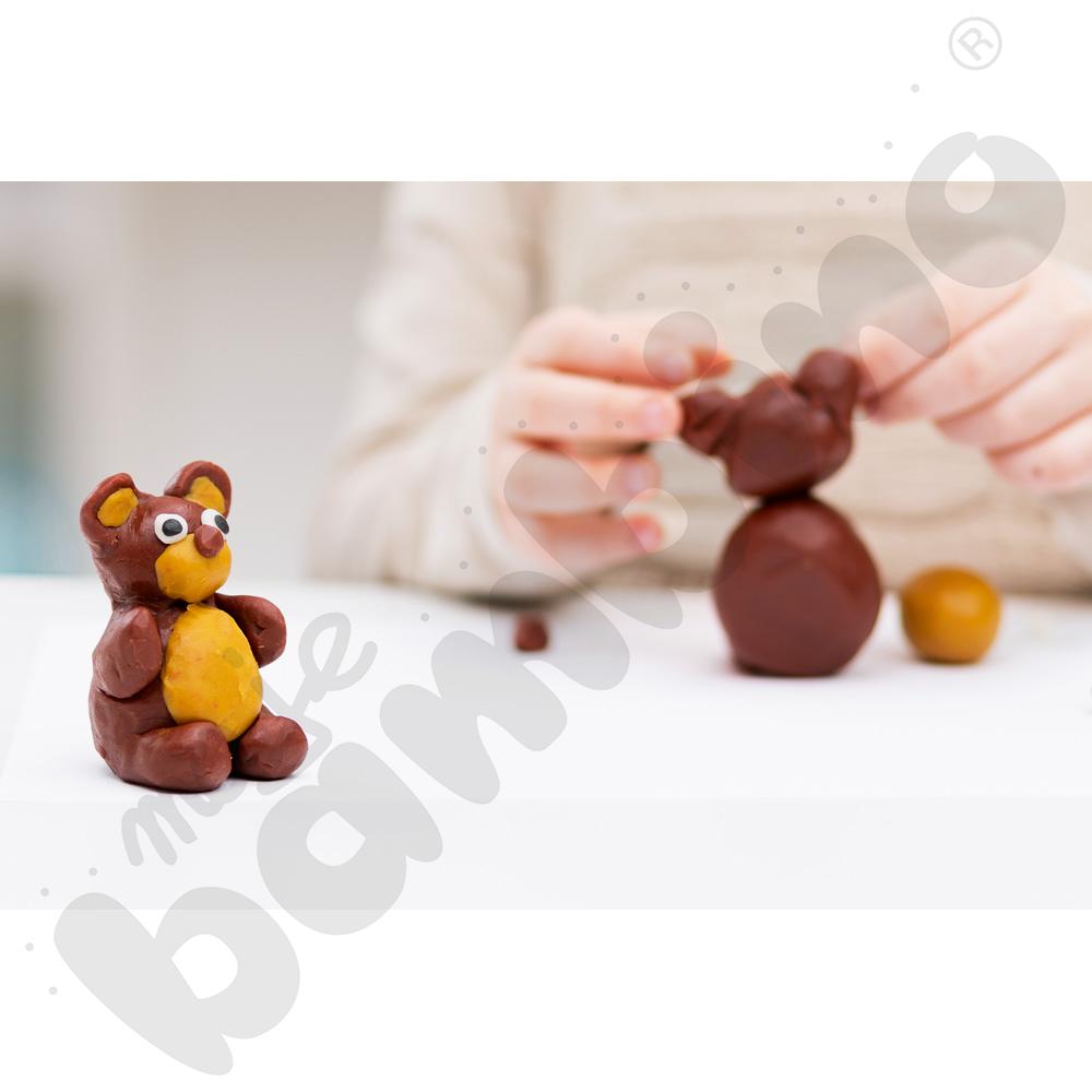 Super miękka masa plastyczna, 5 kol. Safari, 1750 g