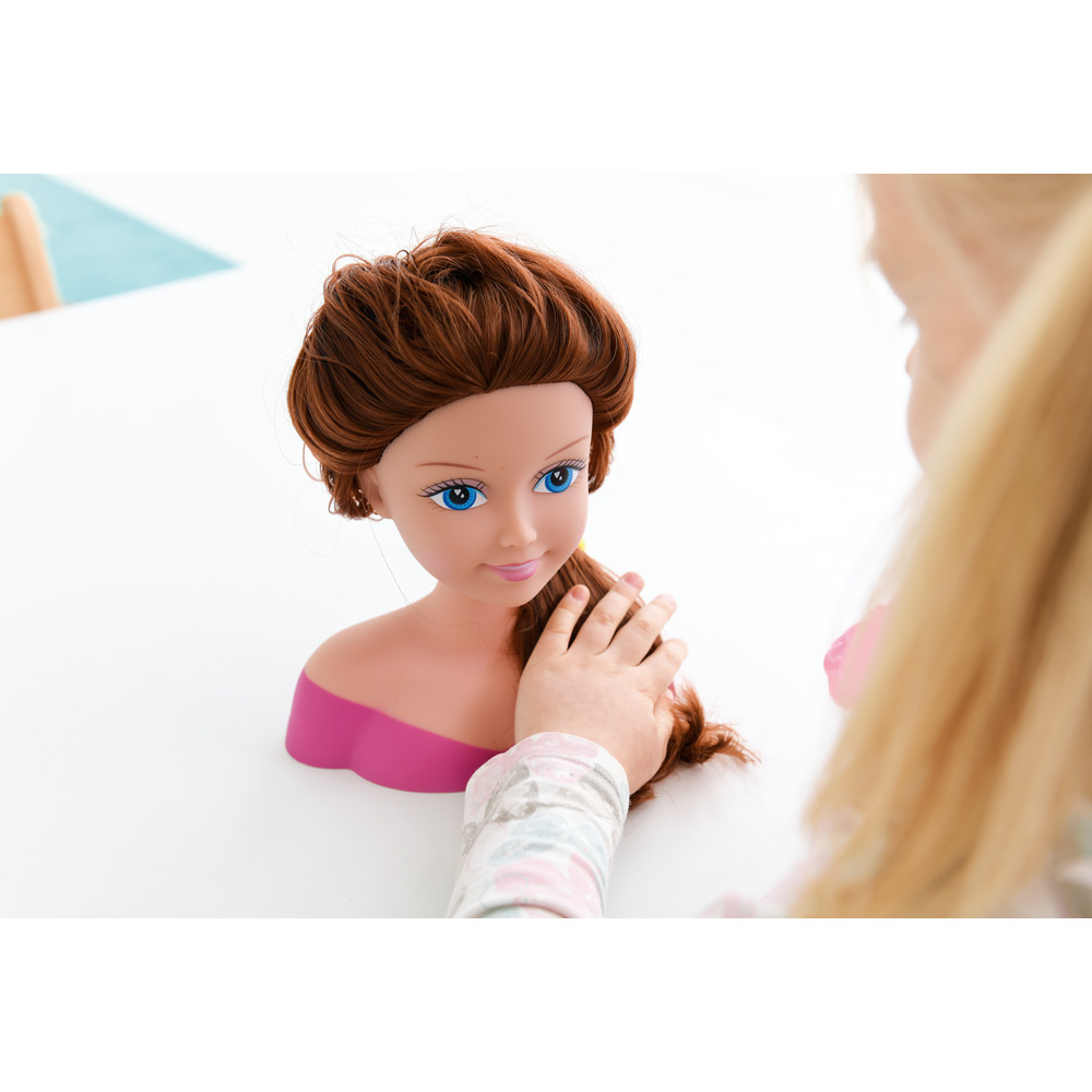 Bábika Nina, hlava pre styling