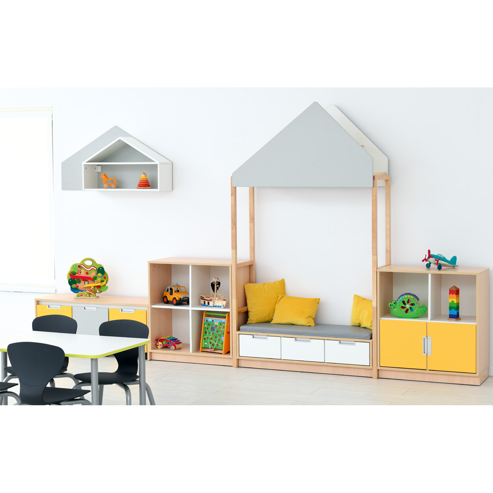 Quadro - zostava 175, 90°, korpus javor
