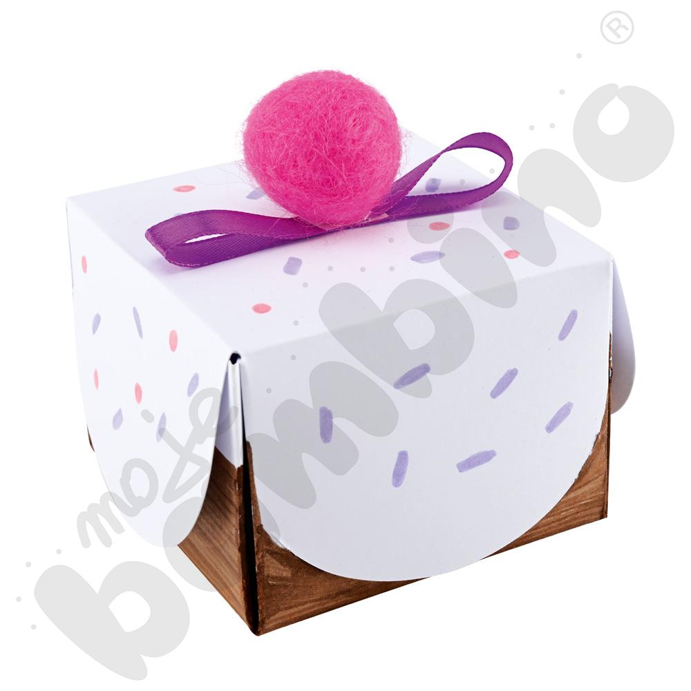 Pudełka do ozdabiania, 5 szt