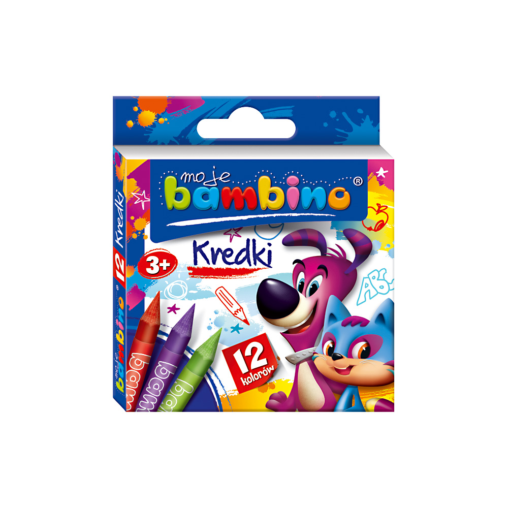 Pastelky Bambino 12