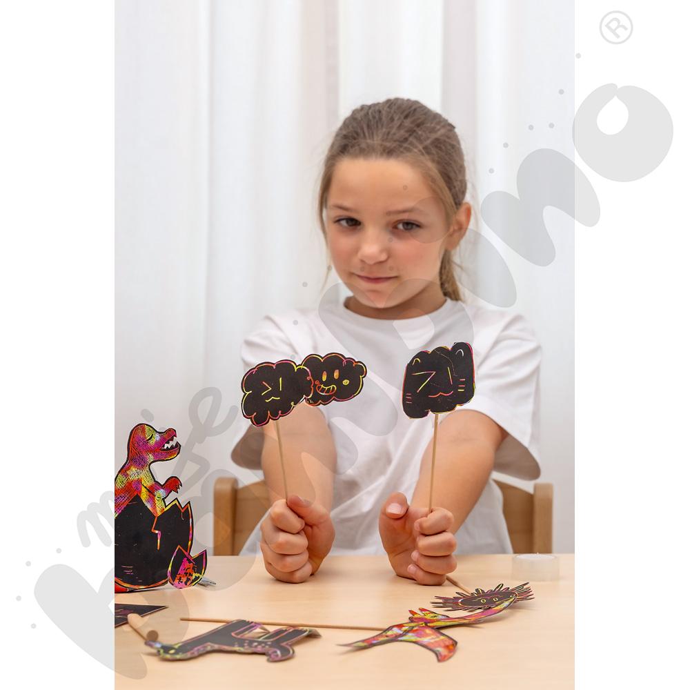 Kartony wydrapywanki A4 10 szt.