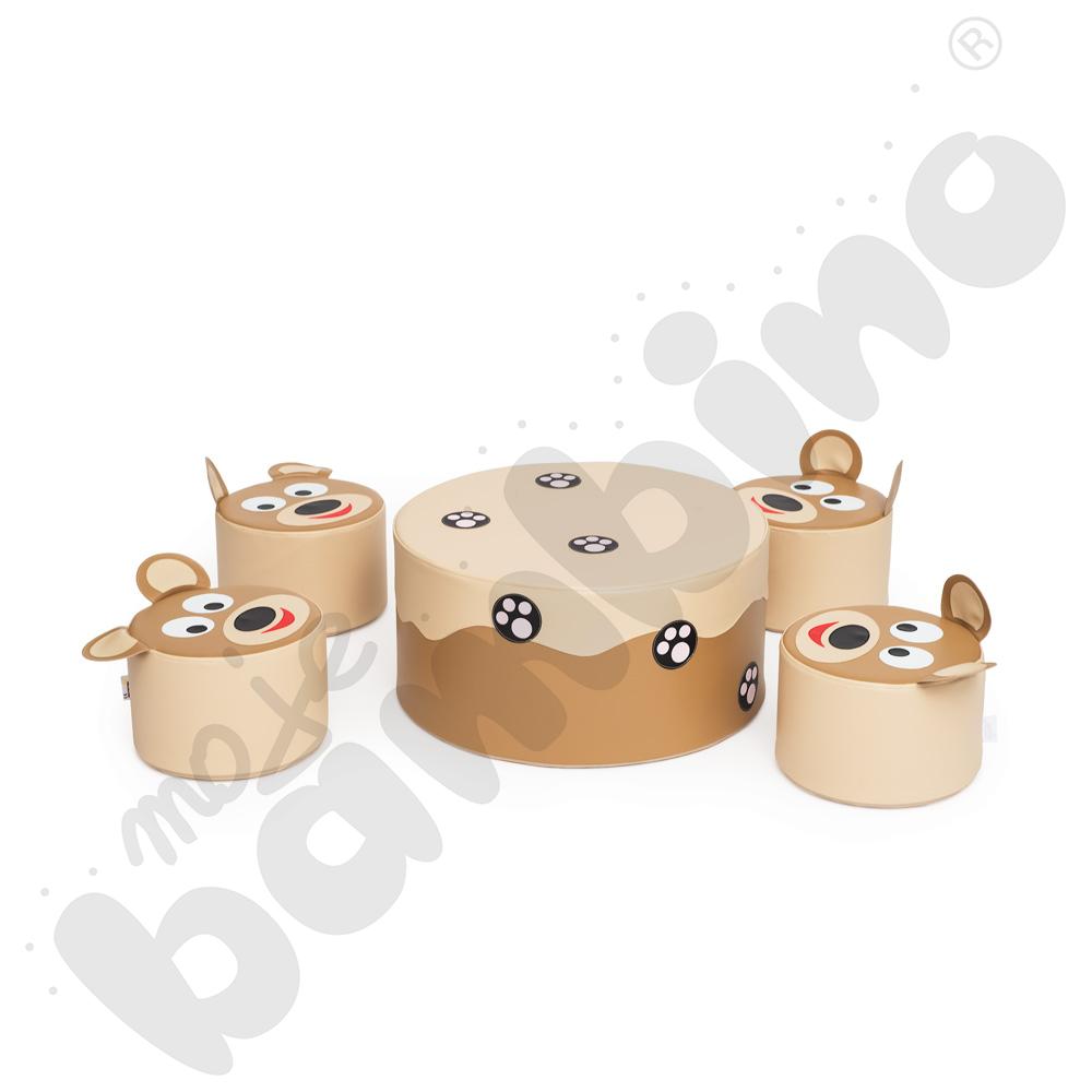 Stolik piankowy Wesoły Miś