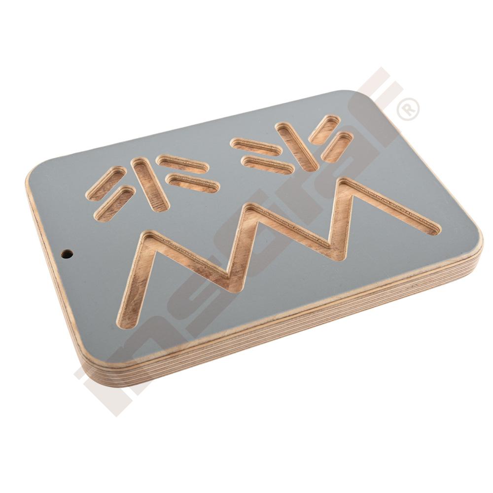 Grafomotorické tabulky pro nejmenší - šedé  - MED