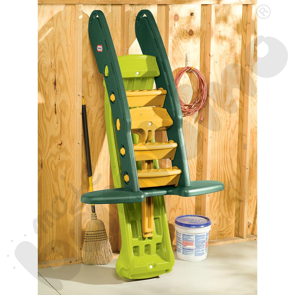 Wielka zjeżdżalnia zielona