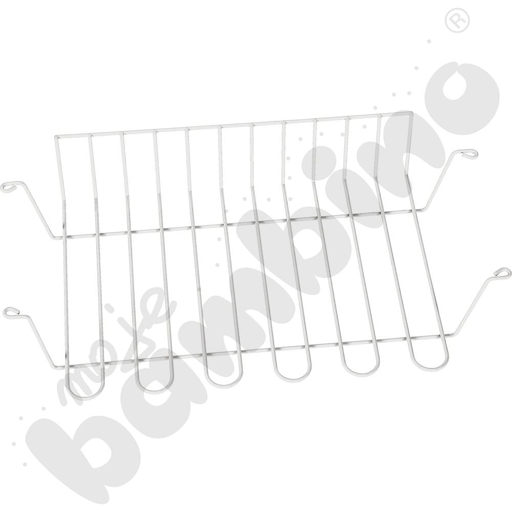 Koszyk druciany do stołów szkolnych aluminium