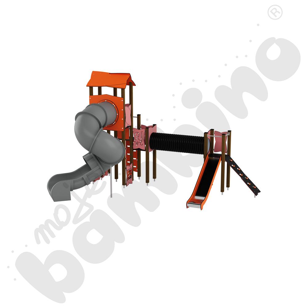 Zestaw Urbi 13, słupy drewniane A