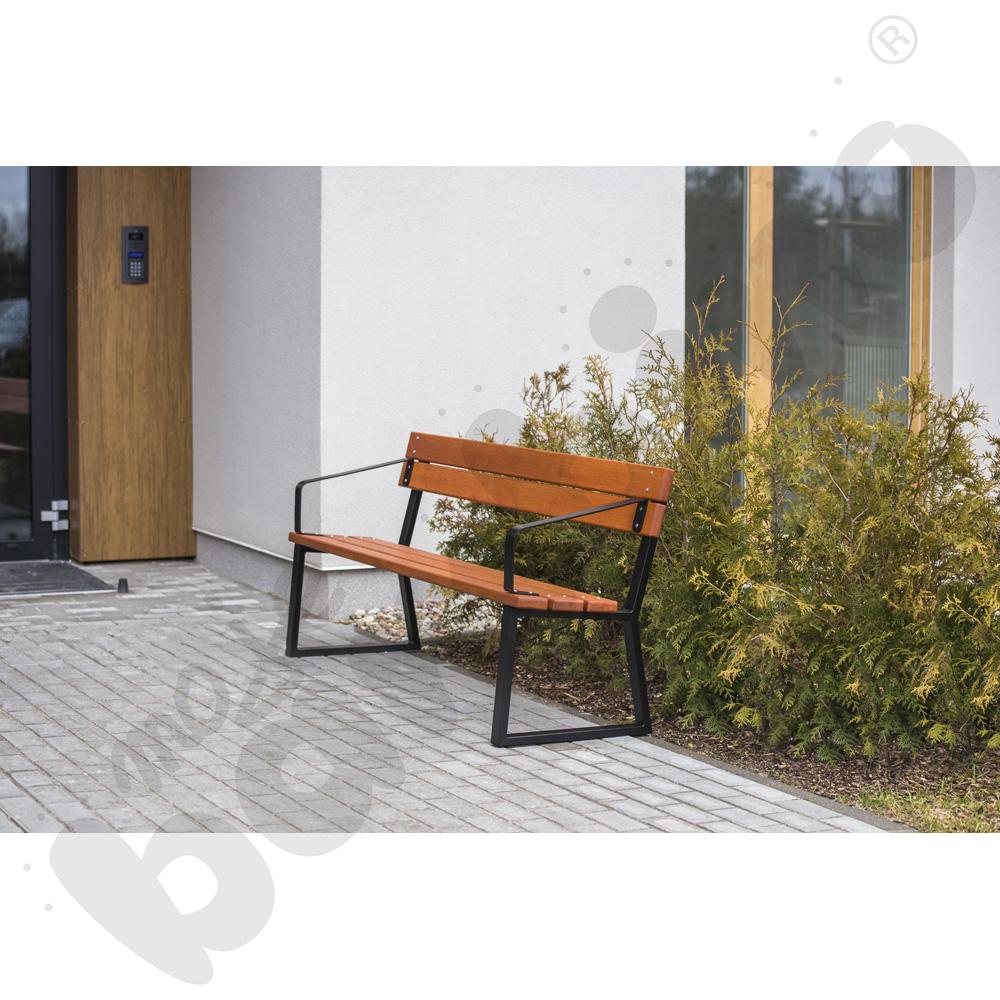 Ławka profilowa z podłokietinkiem