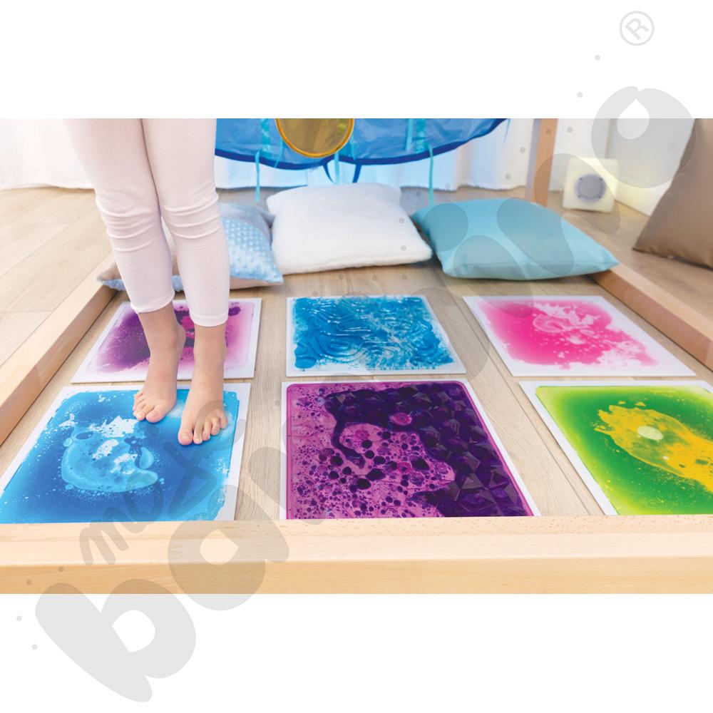 Sensoryczne płytki podłogowe