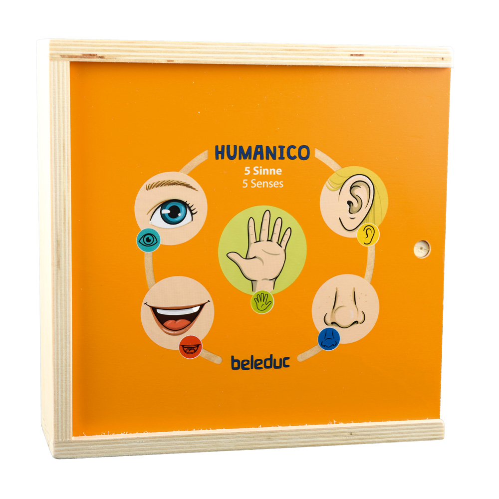 Edukačné puzzle - 5 zmyslov