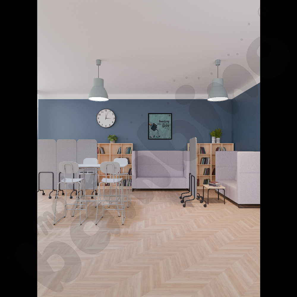 Strefa ciszy w bibliotece