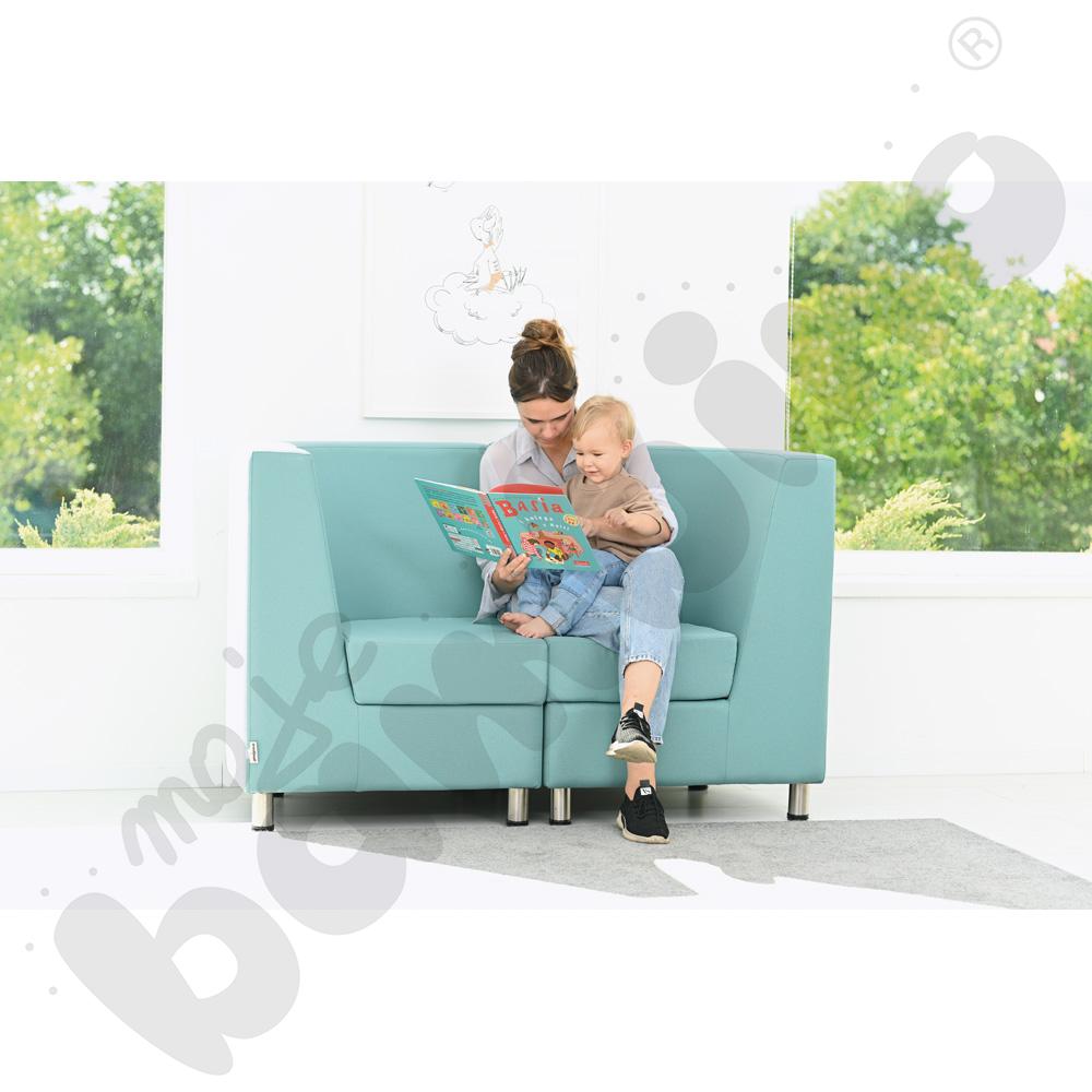 Kanapa Verba 2-osobowa - turkusowa