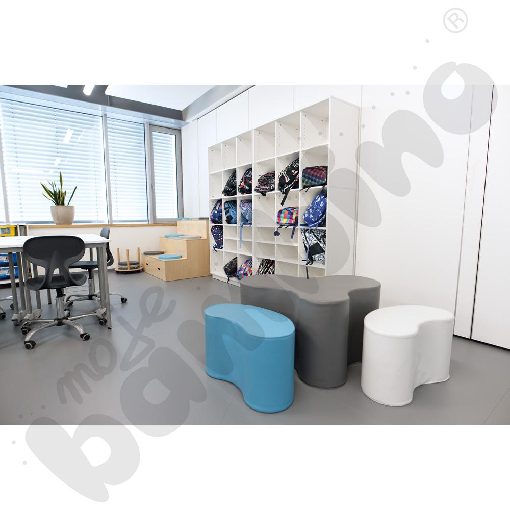 Piankowe pufy Lobo - zestaw 4